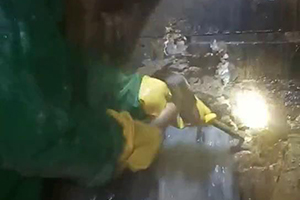 潮州消防水池堵漏施工视频
